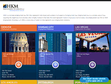 Tablet Screenshot of hkm.com
